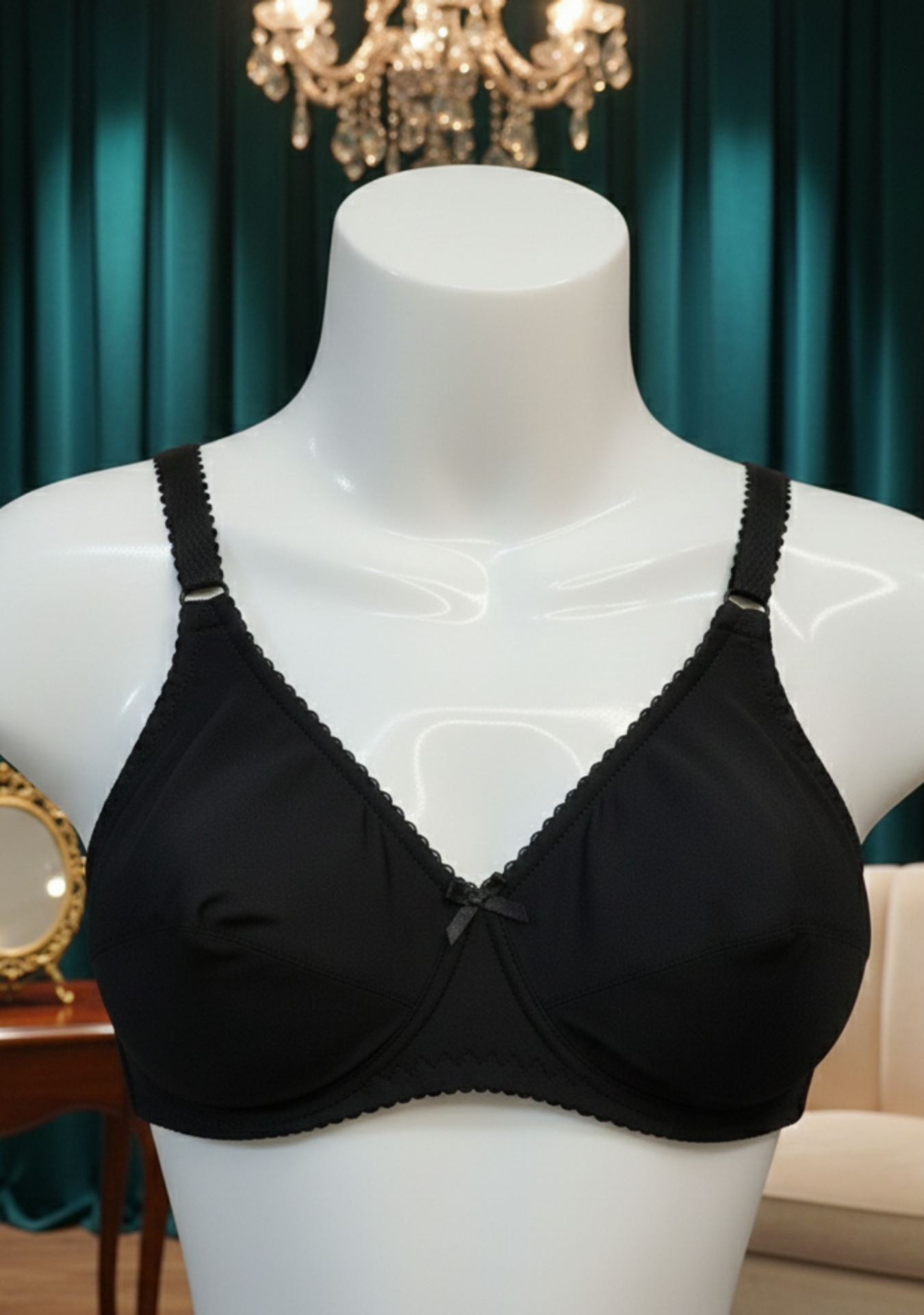 Everyday Comfort Pack of 3 Cotton Bras – Black & Skin Shades Pack of 3 cotton bras