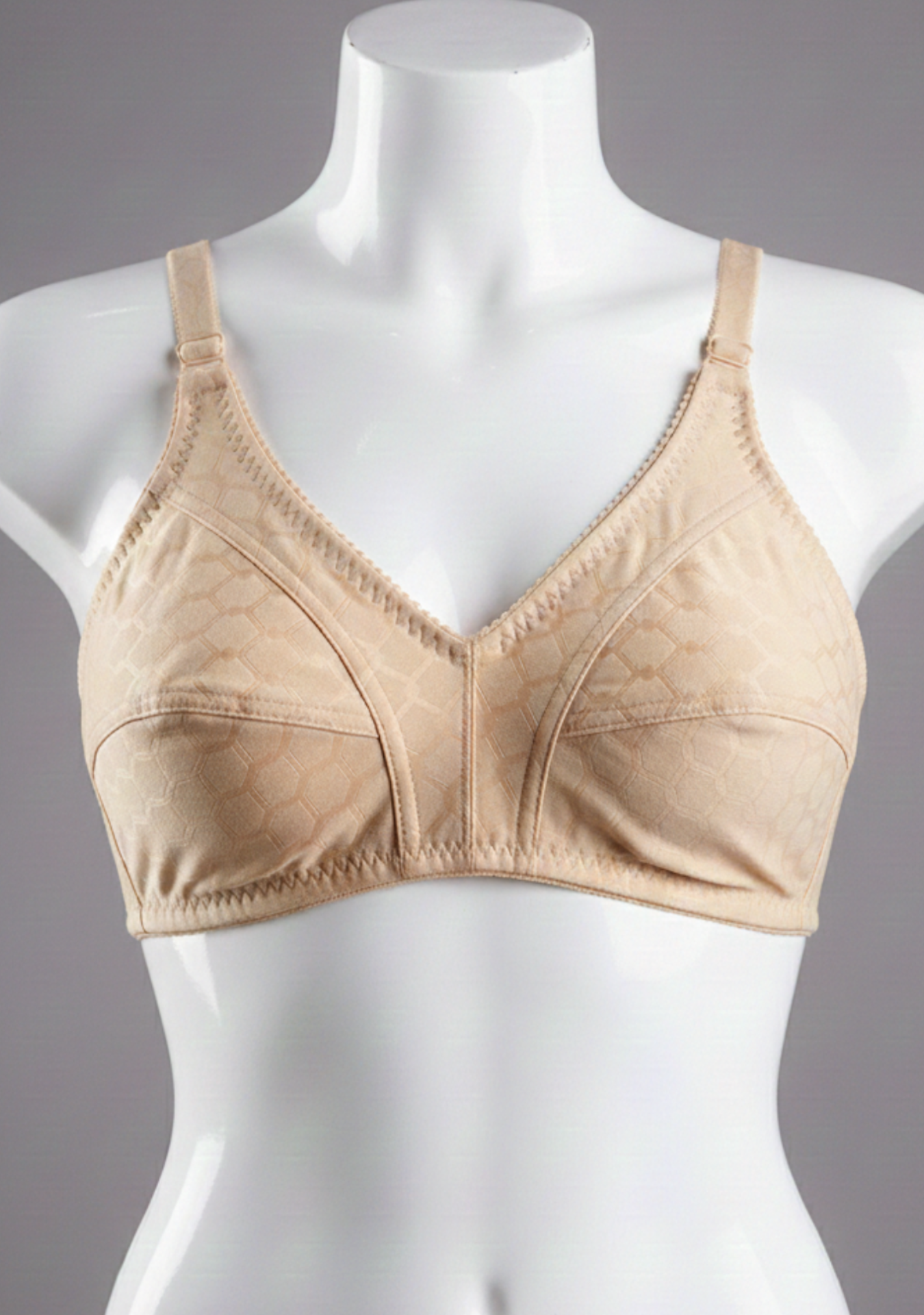 Self Printed Cotton Jersey Bra – Comfortable, Stretch Fit Innerwear
