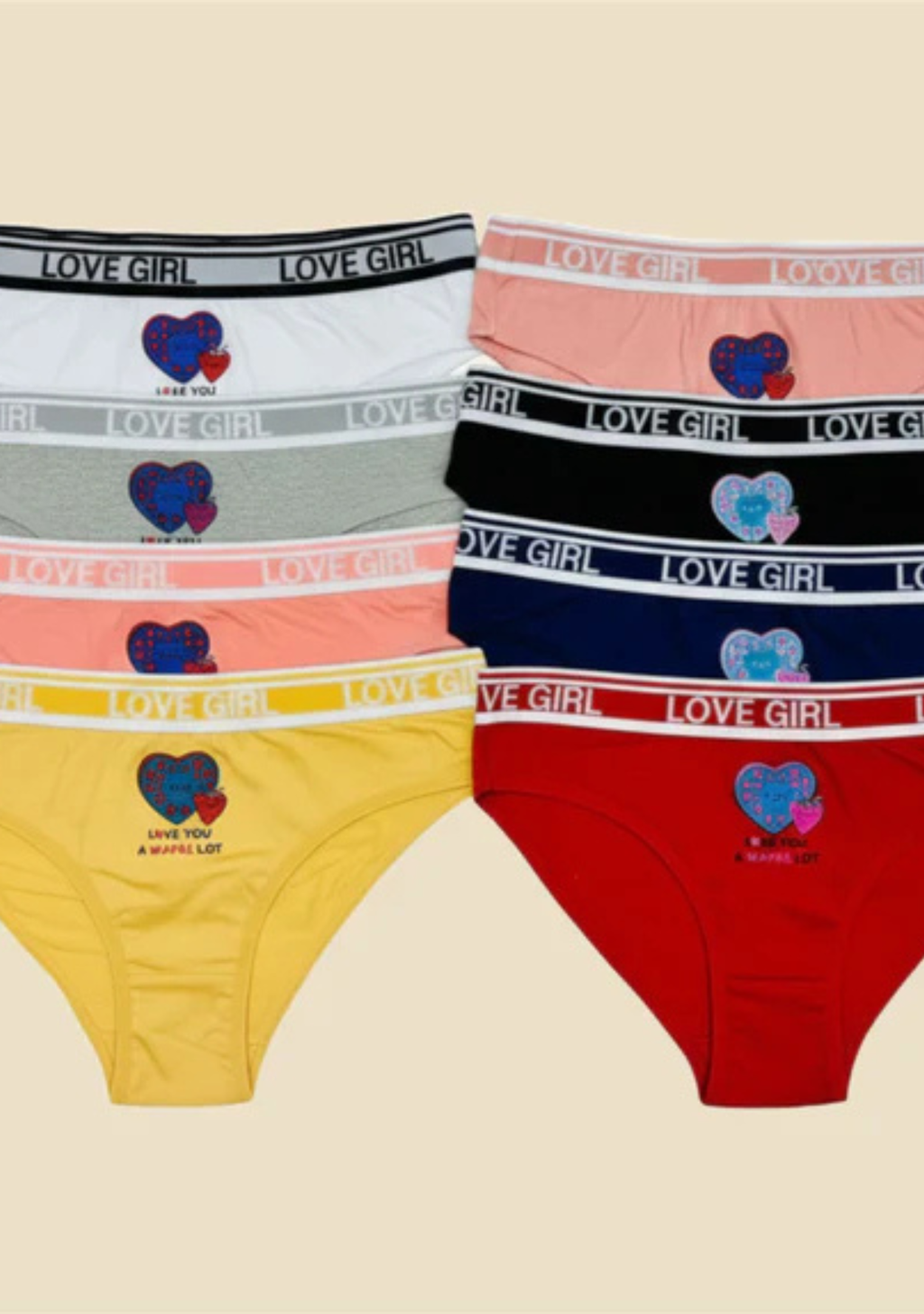 Nuala Love Girl Thong Collection – Colorful & Comfy Everyday Thongs for Women