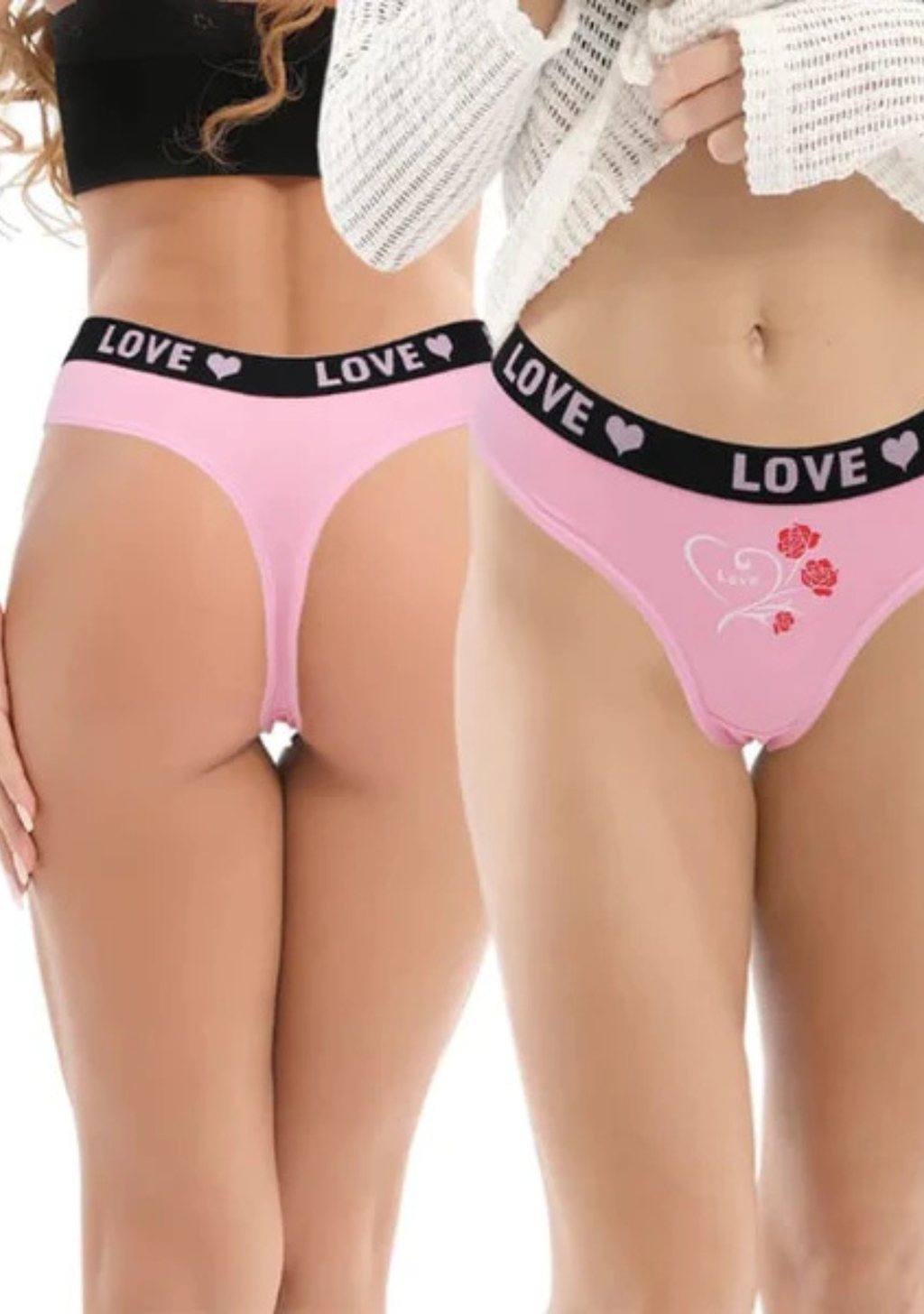 Nuala Love Girl Thong Collection – Colorful & Comfy Everyday Thongs for Women
