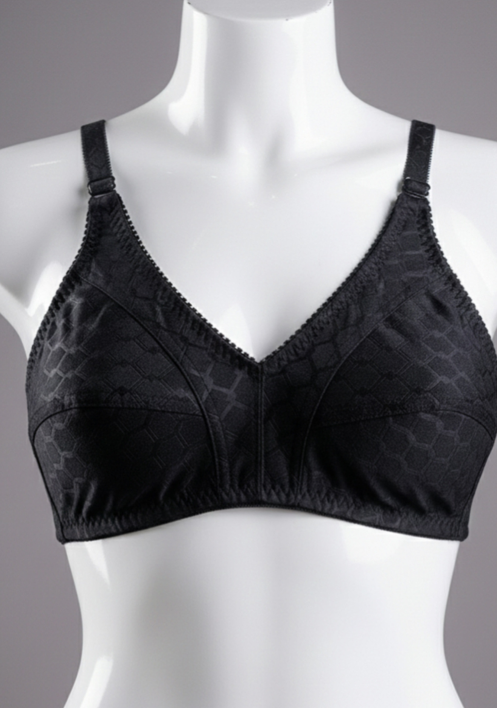 Self Printed Cotton Jersey Bra – Comfortable, Stretch Fit Innerwear