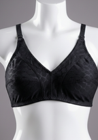 Self Printed Cotton Jersey Bra – Comfortable, Stretch Fit Innerwear