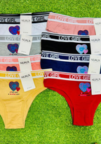 Nuala Love Girl Thong Collection – Colorful & Comfy Everyday Thongs for Women