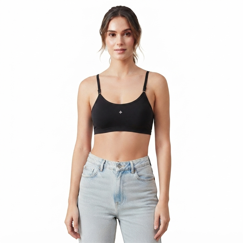 Pack of 2 Women's Thin Strap Cotton Blouse