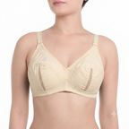 Turkish Minimizer Plain Cotton Bra | High-Quality Full Coverage Bra