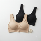 Women's Air Bra Blouse | Seamless Stretch Wireless Comfort Bra