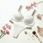 Fancy Panty Bra Set | Soft Padded Lingerie Set for Women