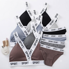 Sports Bra & Matching Panty Set | Comfortable Gym Wear