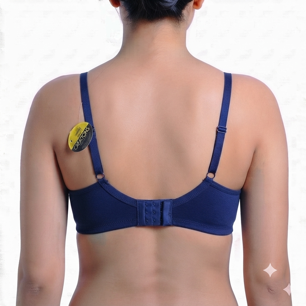 Women's Seamless Wired Padded Bra | Full Coverage Push-Up Everyday Comfort Bra