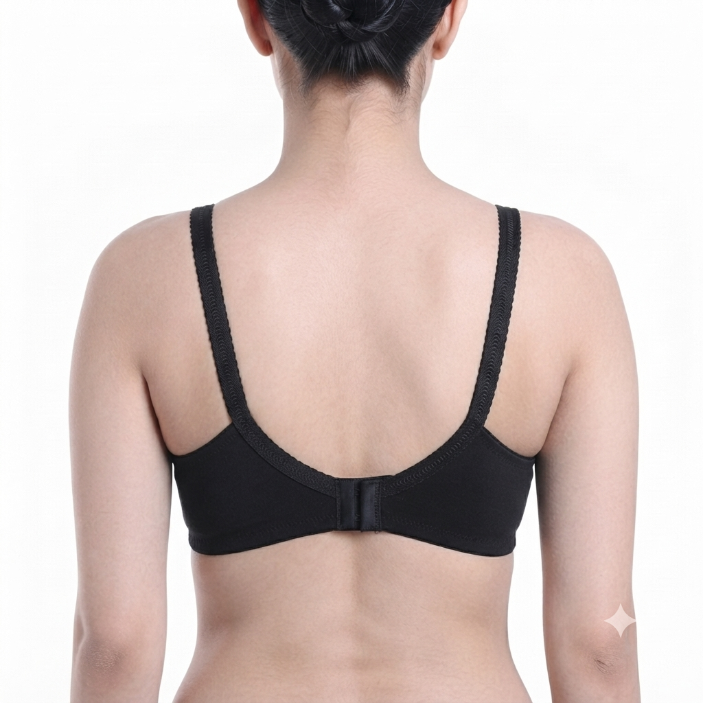 Turkish Minimizer Plain Cotton Bra | High-Quality Full Coverage Bra