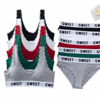 Sweet Bra & Panty Set | Soft Comfortable Matching Lingerie Set for Women
