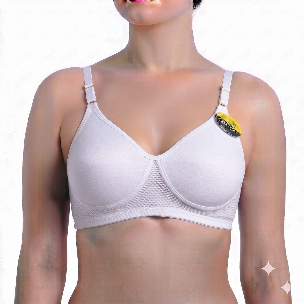 Women's Seamless Wired Padded Bra | Full Coverage Push-Up Everyday Comfort Bra