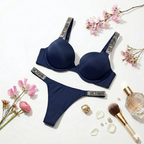 Fancy Panty Bra Set | Soft Padded Lingerie Set for Women