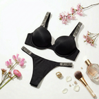 Fancy Panty Bra Set | Soft Padded Lingerie Set for Women