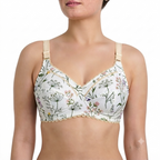 Pack of 5 Printed Cotton Bras in Random Prints-Soft & Premium
