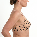 Pack of 5 Printed Cotton Bras in Random Prints-Soft & Premium