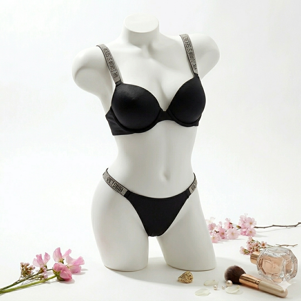 Fancy Panty Bra Set | Soft Padded Lingerie Set for Women
