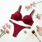 Fancy Panty Bra Set | Soft Padded Lingerie Set for Women