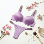 Fancy Panty Bra Set | Soft Padded Lingerie Set for Women
