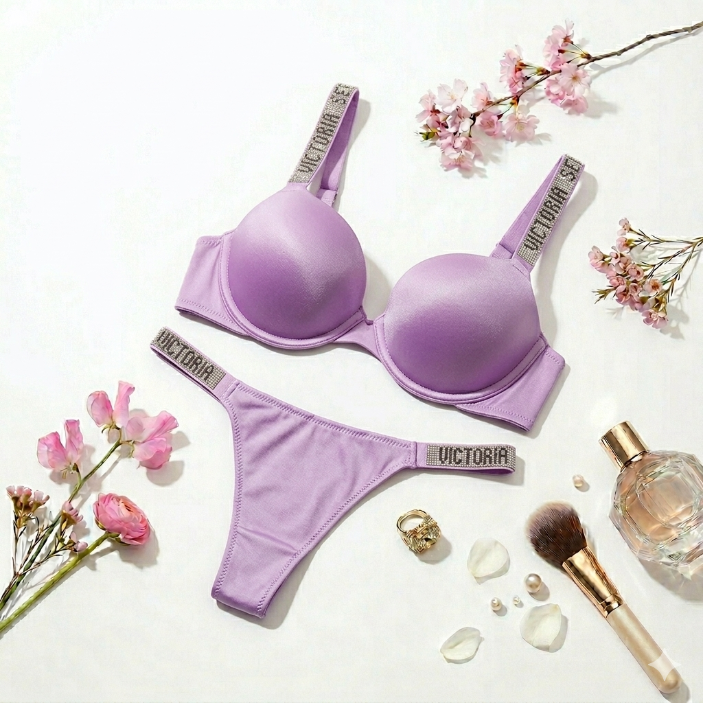 Fancy Panty Bra Set | Soft Padded Lingerie Set for Women