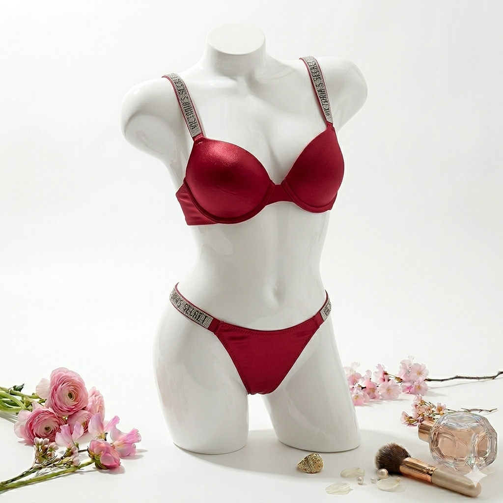 Fancy Panty Bra Set | Soft Padded Lingerie Set for Women