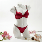 Fancy Panty Bra Set | Soft Padded Lingerie Set for Women