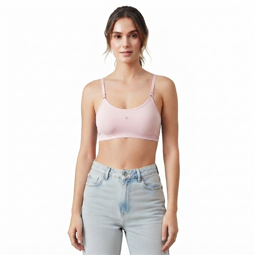 Pack of 2 Women's Thin Strap Cotton Blouse