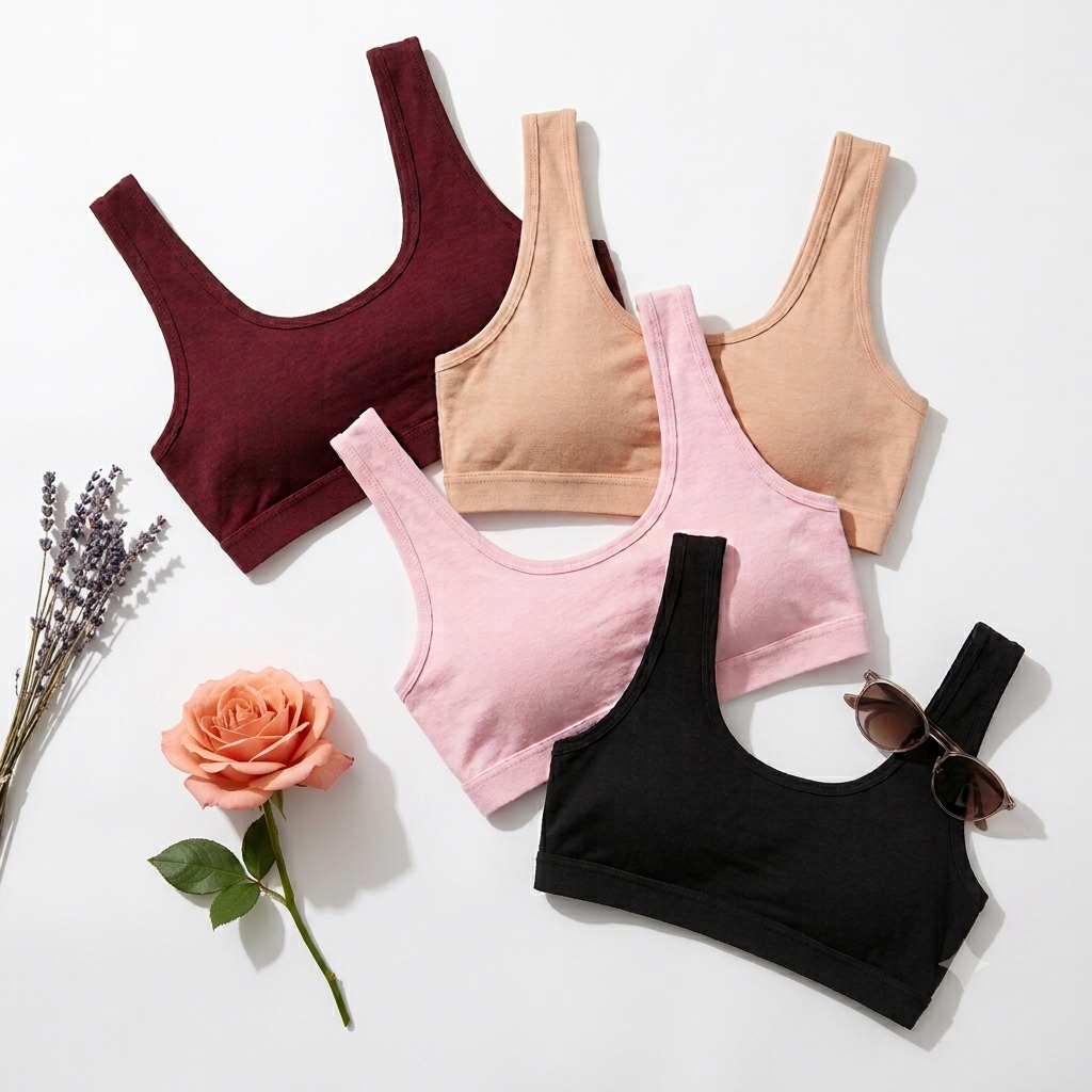Pack of 2 Women's Cotton Blouse | Soft Stretch Everyday Innerwear Top