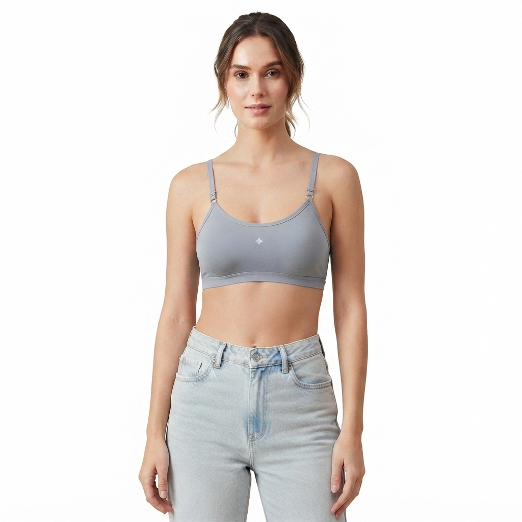 Pack of 2 Women's Thin Strap Cotton Blouse