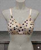 Pack of 5 Women’s Printed Cotton Bras | Breathable Everyday Comfort Bra | Soft Full Coverage Daily Wear Lingerie