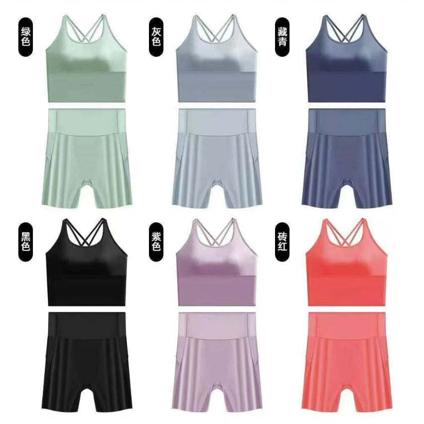 Women's Sports & Gym Wear | Breathable Stretch Activewear Set