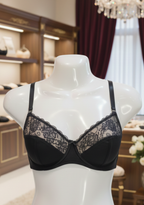 Everyday Comfort Pack of 3 Cotton Bras – Black & Skin Shades Pack of 3 cotton bras