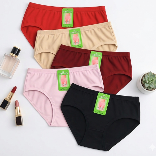 Pack of 5 Women’s Soft Cotton Underwear