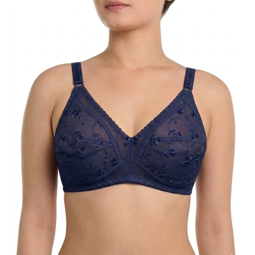 Pack of 3 Cotton Embroidered Bra – Soft, Stylish & Comfortable