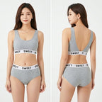 Sweet Bra & Panty Set | Soft Comfortable Matching Lingerie Set for Women